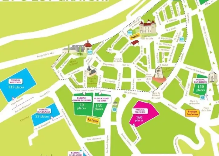 Escapade Ardechoise - Parking Gratuit - Chateau A 2 Pas *